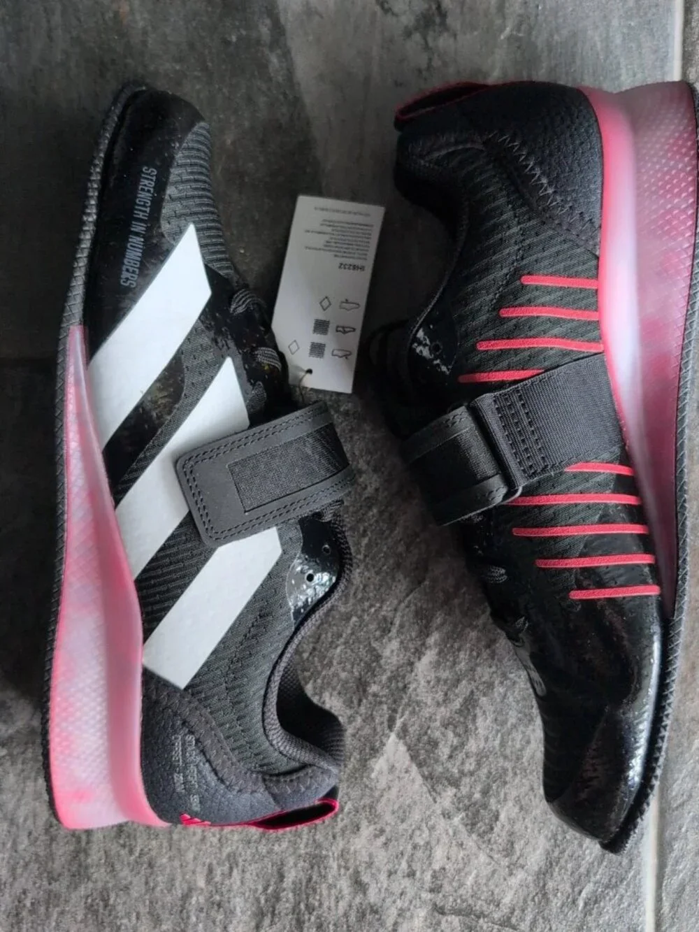 New Adidas Adipower Weightlifting 3 Shoes Mens Size 9 Womens 10 Powerlifting